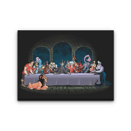 Bad Dinner - Canvas Print