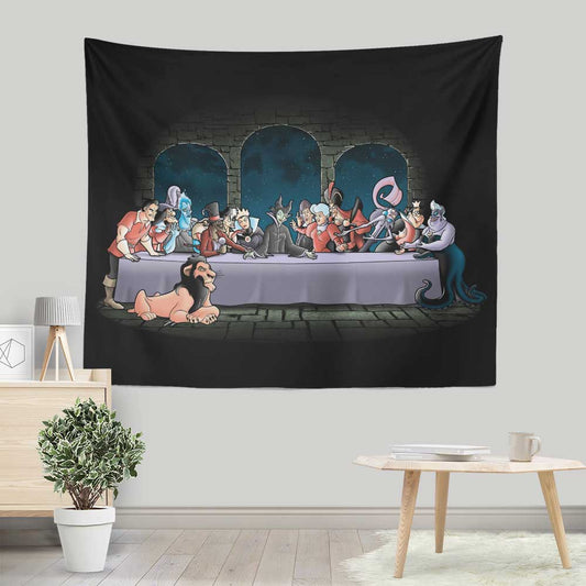 Bad Dinner - Wall Tapestry