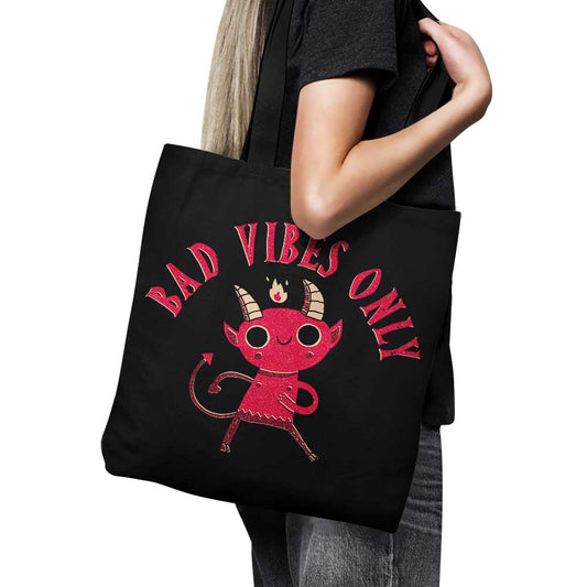 Bad Vibes Only - Tote Bag