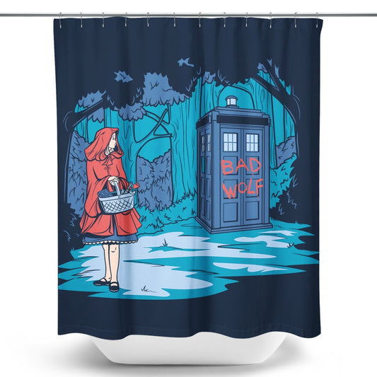 Bad Wolf - Shower Curtain