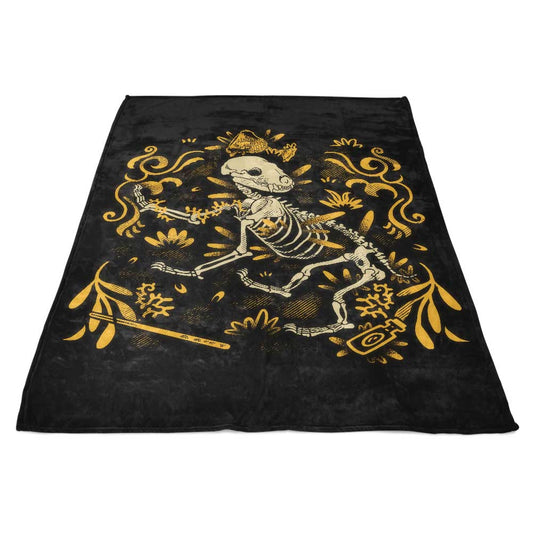 Badger Fossil - Fleece Blanket