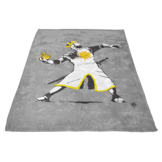 Banksy Python 1-2-5 - Fleece Blanket