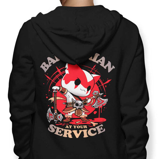 Barbarian at Your Service - Hoodie