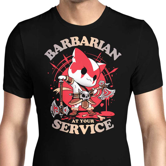 Barbarian at Your Service - Men's Apparel