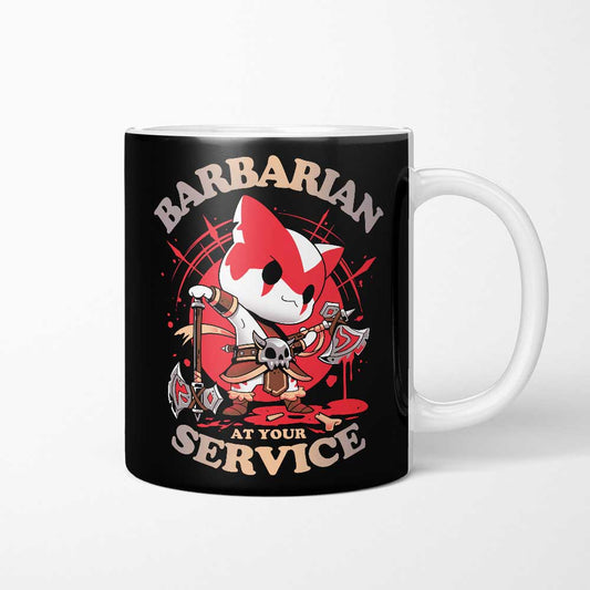 Barbarian at Your Service - Mug