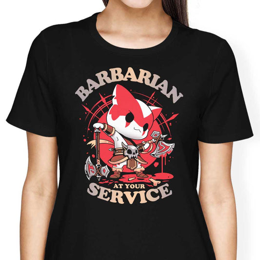 Barbarian at Your Service - Women's Apparel