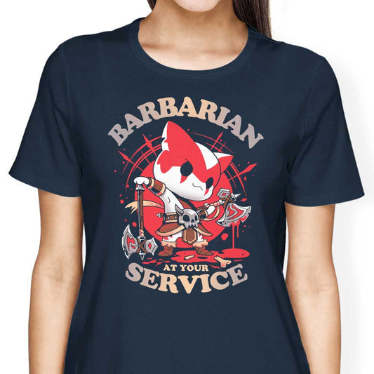 Barbarian at Your Service - Women's Apparel