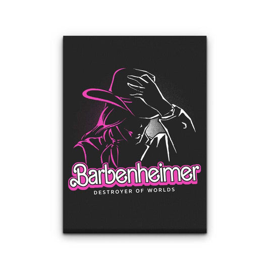 Barbenheimer - Canvas Print