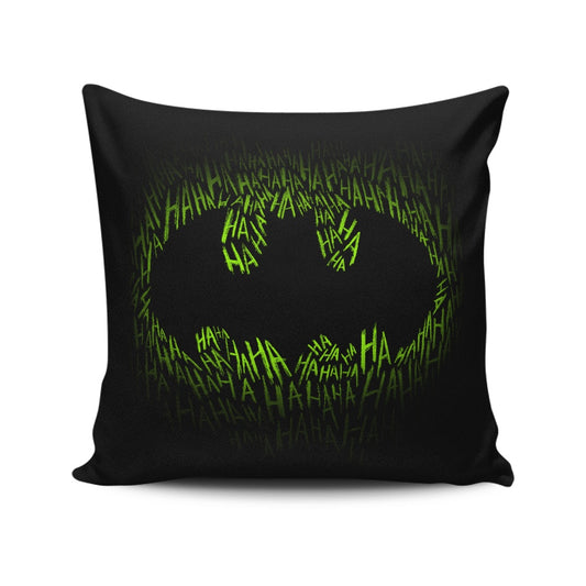 Bat Joke - Throw Pillow