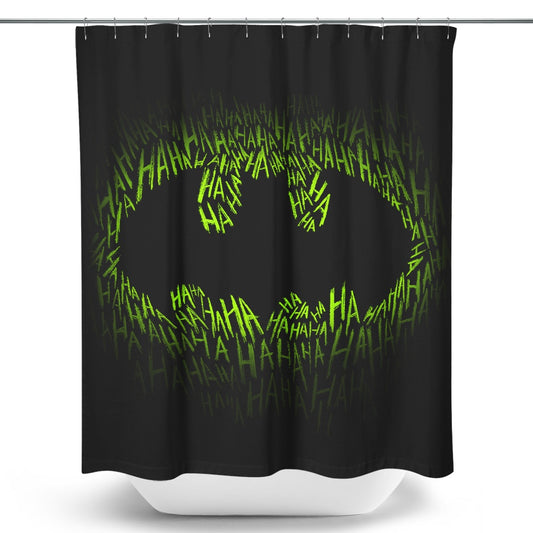 Bat Joke - Shower Curtain