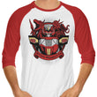 Battalia Megalozordus - 3/4 Sleeve Raglan T-Shirt