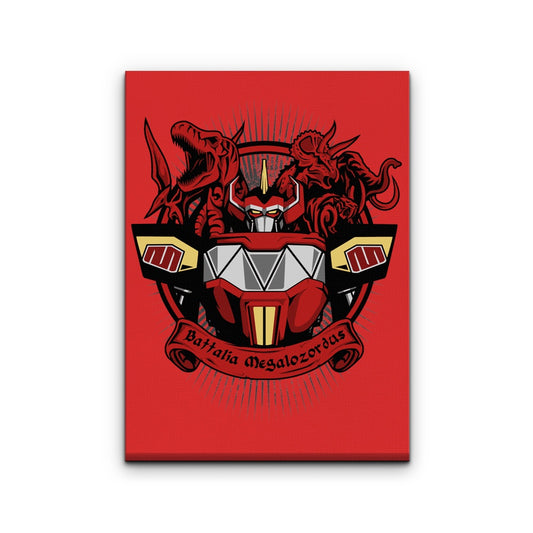 Battalia Megalozordus - Canvas Print