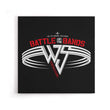 Battle of the Bands - Canvas Print