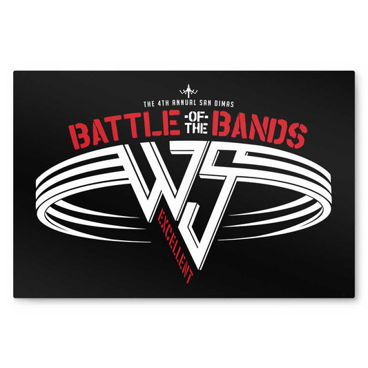 Battle of the Bands - Metal Print