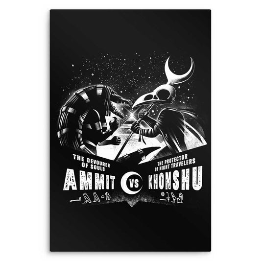 Battle of the Egyptian Gods - Metal Print