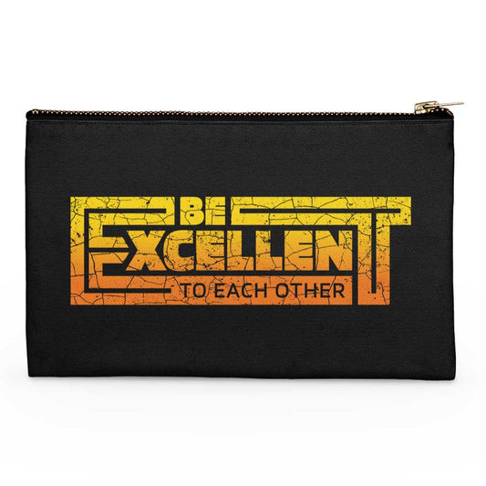 Be Excellent Typography - Accessory Pouch