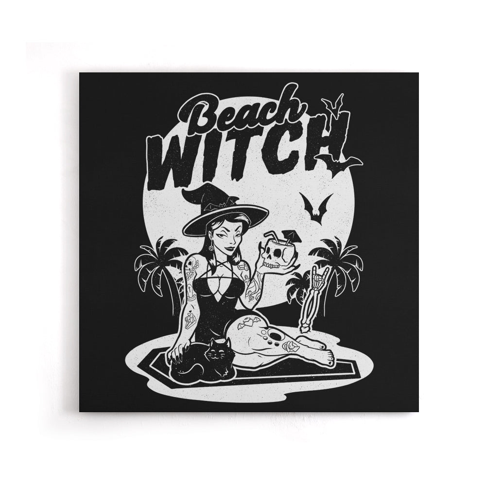 Beach Witch - Canvas Print