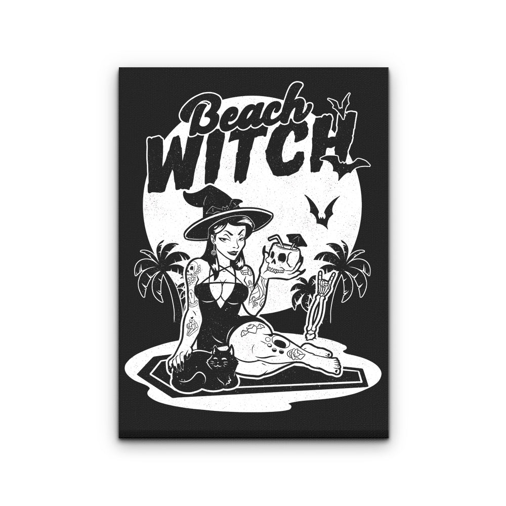 Beach Witch - Canvas Print