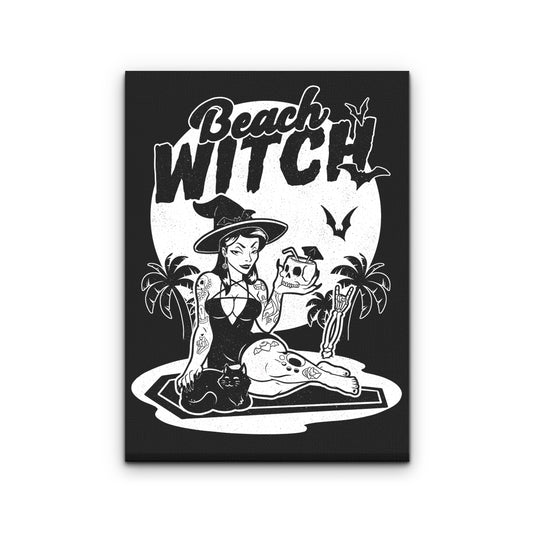 Beach Witch - Canvas Print