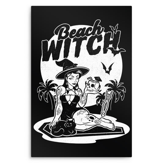 Beach Witch - Metal Print