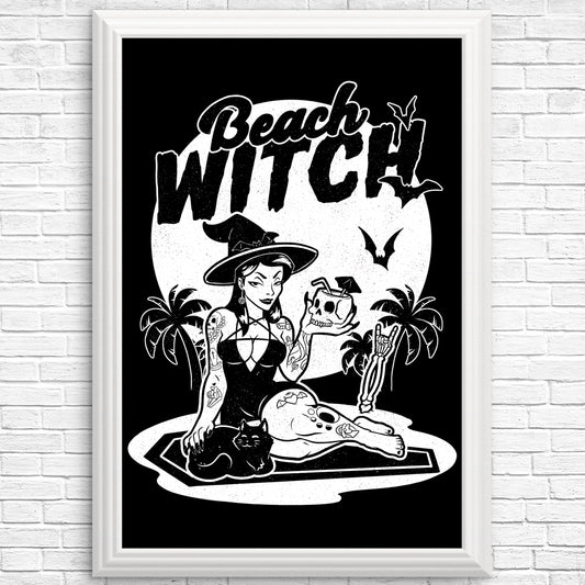 Beach Witch - Posters & Prints