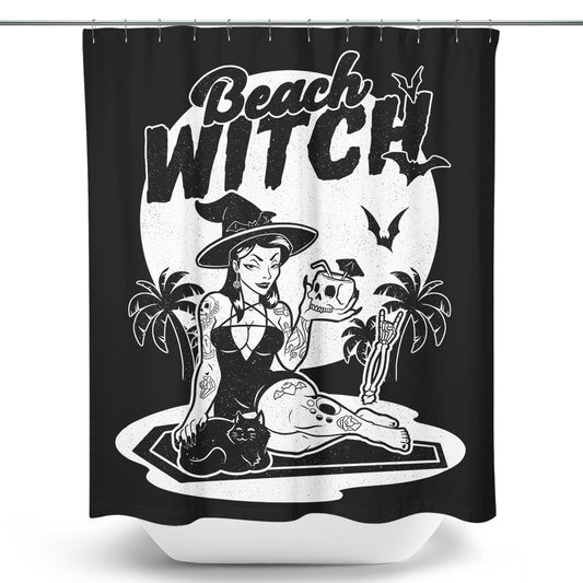 Beach Witch - Shower Curtain