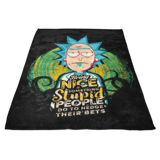 Being Nice - Fleece Blanket