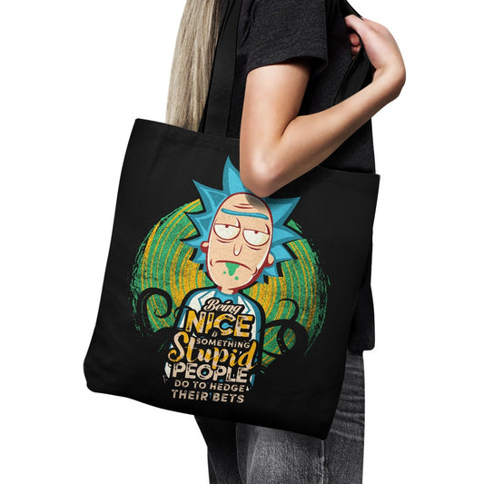 Being Nice - Tote Bag