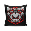 Ben Swolo's Gym - Throw Pillow