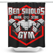 Ben Swolo's Gym - Shower Curtain