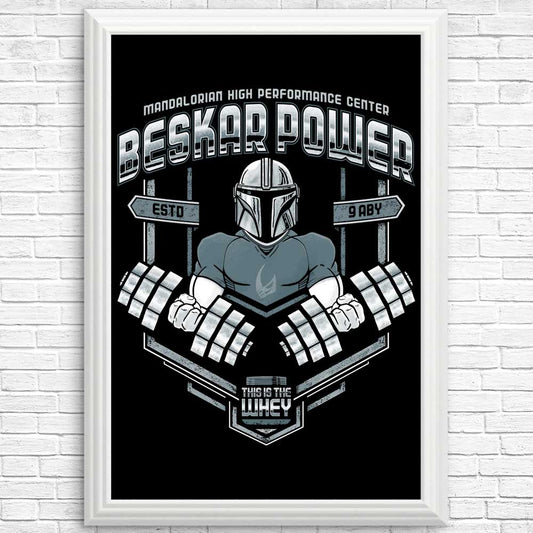 Beskar Power - Posters & Prints