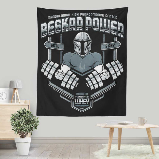 Beskar Power - Wall Tapestry