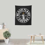 Black Flame Coffee - Wall Tapestry