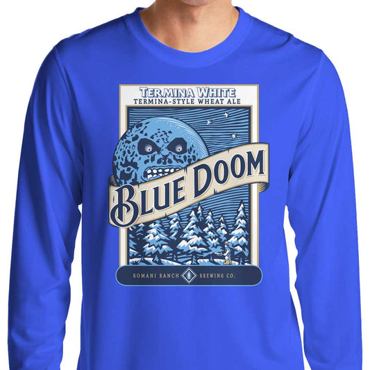 Blue Doom - Long Sleeve T-Shirt