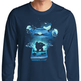 Blue Pocket Gaming - Long Sleeve T-Shirt