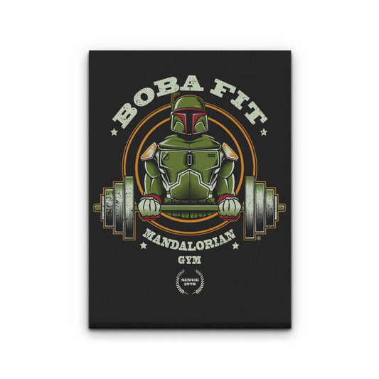 Boba Fit - Canvas Print