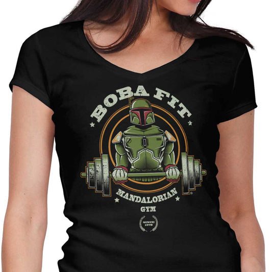 Boba Fit - Women's V-Neck