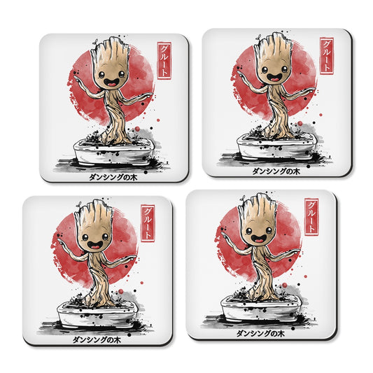 Bonsai Groot - Coasters