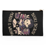 Books Over Murder - Accessory Pouch