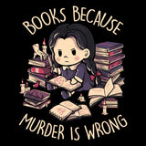 Books Over Murder - Face Mask