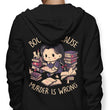 Books Over Murder - Hoodie