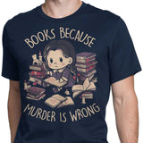 Books Over Murder - Men's Apparel