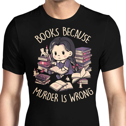 Books Over Murder - Men's Apparel