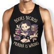 Books Over Murder - Tank Top