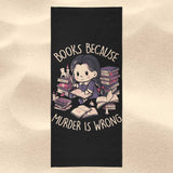 Books Over Murder - Towel