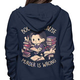 Books Over Murder - Hoodie