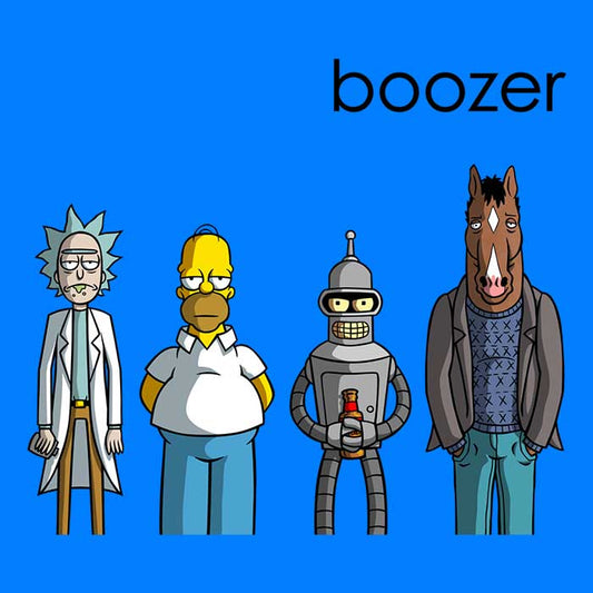 Boozer - Throw Pillow