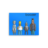 Boozer - Metal Print