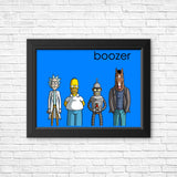 Boozer - Posters & Prints