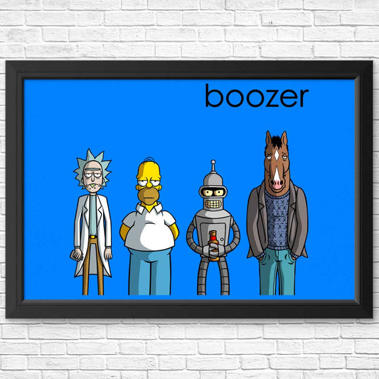 Boozer - Posters & Prints